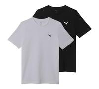 PUMA Unisex Ess Logo Tee Multipack M Tees (Pack of 1)