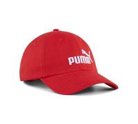 PUMA Unisex ESS NO.1 Logo BB Cap BB Caps, PUMA White, For All Time Red, One Size