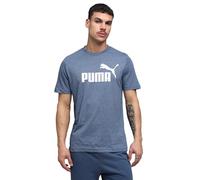 PUMA Unisex Ess No. 1 Logo Heather Tee (S) Tees (Pack of 1)