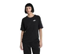 Puma Select Ess Tape Relaxed Fit Short Sleeve T-shirt Black S Woman