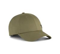PUMA Unisex Essentials Metal Cat Baseball Cap, PUMA Olive, One Size