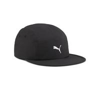 Puma Unisex Running Essential 5 Panel Cap, Puma Black, Men Puma Black