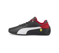 PUMA Unisex Ferrari Drift CAT Delta Sneaker, Black White, 8.5 UK