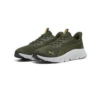 PUMA Unisex FlexFocus Lite Modern Running Shoes, Dark Olive-PUMA Olive-Rustic Olive, 12 UK