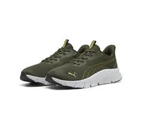 PUMA Unisex FlexFocus Lite Modern Running Shoes, Dark Olive-PUMA Olive-Rustic Olive, 4 UK