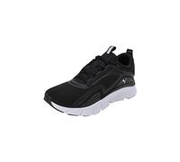 PUMA Unisex FlexFocus Lite Sneaker, Black Black White, 3.5 UK