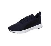 PUMA Unisex Flyer Flex Knit Running Shoe, Peacoat Black, 9 UK