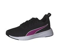 PUMA Unisex Flyer Flex Running Shoe, Black Black Deep Orchid, 4 UK