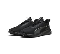 PUMA Unisex Flyer LITE 3 Road Running Shoe, Black Black Silver, 4 UK