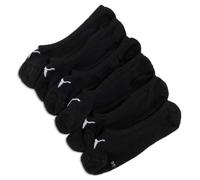 Puma Socks FOOTIE - Unisex Invisible Low-Cut Sneaker Sock, Black 46 UK, 3-Pack