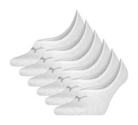 Puma Unisex Footie Socks, 6 Pack - Solid Color