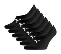 Puma Unisex Footie Socks, 6 Pack - Solid Color