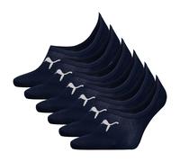 Puma Unisex Footie Socks, 6 Pack - Solid Color