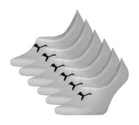 Puma Unisex Footie Socks, 6 Pack - Solid Color