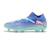 PUMA Unisex Future 7 PRO MXSG Soccer Shoe, BLUEMAZING White-Electric Peppermint, 8 UK