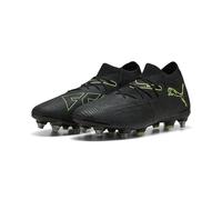 PUMA Unisex Future 8 Match MXSG Soccer Shoe, Black-Fizzy Light-Green Terrain, 11 UK