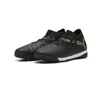 PUMA Unisex Future 8 Match TT Soccer Shoe, Black-Fizzy Light-Green Terrain, 3.5 UK