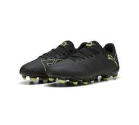 PUMA Unisex Future 8 Play FG/AG Soccer Shoe, Black-Fizzy Light-Green Terrain, 6 UK