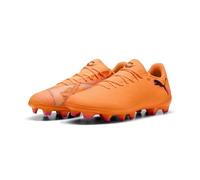 PUMA Unisex Future 8 Play FG/AG Soccer Shoe, Heat FIRE Black-Ravish, 6 UK