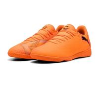 Puma Unisex Future 8 Play Indoor Training Football Boots, Heat Fire-Puma Black-Ravish, 9 UK
