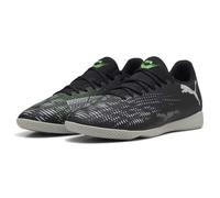 PUMA Unisex Future 8 Play IT Soccer Shoe, Black Silver-Fluo Green, 9.5 UK