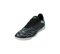 PUMA Unisex Future 8 Play TT Soccer Shoe, Black Silver-Fluo Green, 9 UK