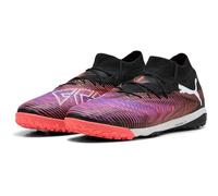 PUMA Unisex Future 8 PRO CAGE Soccer Shoe, Black White-Glowing RED, 10 UK