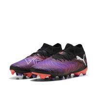 PUMA Unisex Future 8 PRO FG/AG Soccer Shoe, Black White-Glowing RED, 7.5 UK