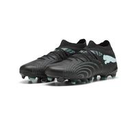 PUMA Unisex Future 9 Match Firm Ground/Artifical Ground Football Boots, PUMA Black-Intense Mint-PUMA White, 4.5 UK