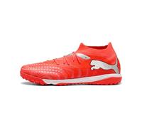 PUMA Unisex Future 9 Match Turf Football Boots, Glowing Red-PUMA White-PUMA Black-PUMA Silver, 11 UK