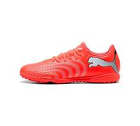 PUMA Unisex Future 9 Play Turf Football Boots, Glowing Red-PUMA White-PUMA Black-PUMA Silver, 7.5 UK