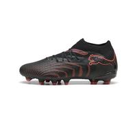 PUMA Unisex Future 9 PRO Firm Ground/Artifical Ground Football Boots, PUMA Black-Glowing Red-Strong Gray, 7.5 UK