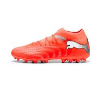 PUMA Unisex Future 9 PRO Multi-Ground Football Boots, Glowing Red-PUMA White-PUMA Black-PUMA Silver, 7.5 UK