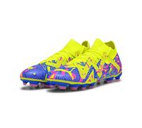 PUMA Unisex Future Match Energy FG/AG Soccer Shoe, Ultra Blue-Yellow Alert-Luminous Pink, 8 UK
