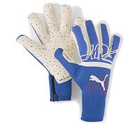 PUMA Unisex FUTURE Z Grip 1 Hybrid Goalkeeper Gloves, Bluemazing-Sunblaze-White, size: 8.5