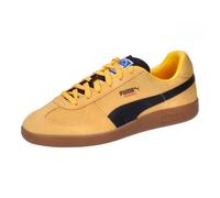 PUMA Unisex Handball Indoor Court Shoe, Sun Stream Black-Caramel Latte, 7 UK