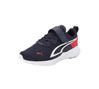 Puma Unisex Kids All-Day Active Ac+ Ps Sneakers, Peacoat-Puma White-High Risk Red, 12 UK