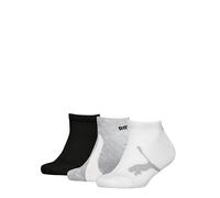 PUMA Unisex Kid's BWT 100000969 Sneaker Sock, White, 31-34 (Pack of 3)