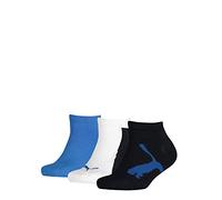 PUMA Unisex Kid's Bwt Socken, Navy/White/Strong Blue, 39/42 (Pack of 3)