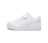 PUMA Unisex Kids Caven Velcro Pre-school Sneaker, 2 0 White Silver Black, 10 UK Child