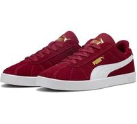 PUMA Unisex Kids Club Ii Jr Sneaker, Dark Crimson Puma White Puma Gold, 3 UK