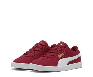 PUMA Unisex Kids Club II Ps Sneaker, Dark Crimson Puma White Puma Gold, 2 UK