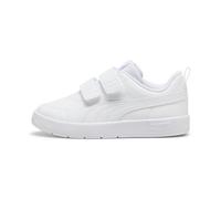 PUMA Unisex Kids Courtflex V3 V Ps Sneaker, Puma White Puma White Silver Mist, 1 UK