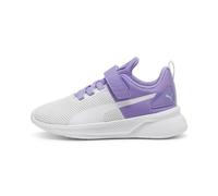PUMA Unisex Kids Flyer Runner V PS Sneaker, Lavender Alert-PUMA White-Silver Mist, 11 UK Child