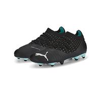 PUMA Unisex Kids Future Z 3.4 Fg/Ag Jr Soccer Shoe, Puma Black Quarry Elektro Aqua Puma White, 10 UK
