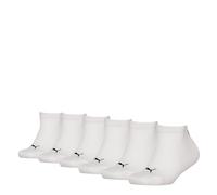 PUMA Unisex Kids Plain Trainers 5P Socks, White, 12.5-2