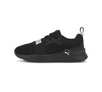 Puma Unisex Kids Puma Wired Run Ps Sneakers, Puma Black-Puma White, 2 UK
