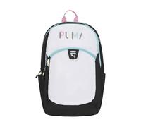 PUMA Unisex Kid's Rally Backpack, White/Safe Lake/Lilac, L, Rally Backpack