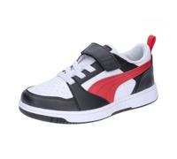 Puma Rebound V6 Lo Ac Trainers White EU 32 Boys,Girls