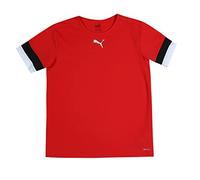 PUMA Unisex Kids Teamrise Jersey Jr Shirt, Puma Red-puma Black-puma White, 176 EU